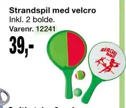 Harald Nyborg Strandspil med velcro tilbud