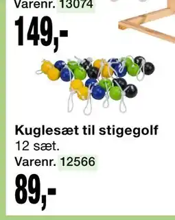 Harald Nyborg Kuglesæt til stigegolf tilbud