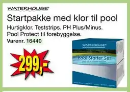 Harald Nyborg Startpakke med klor til pool tilbud