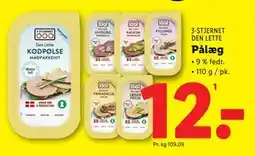 Lidl Pålæg tilbud