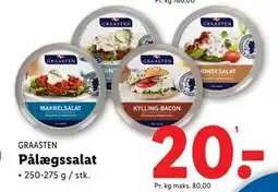 Lidl Pålægssalat tilbud