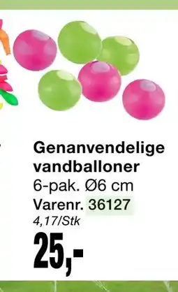 Harald Nyborg Genanvendelige vandballoner tilbud