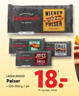 Lidl Pølser tilbud
