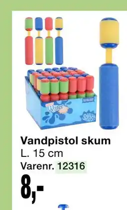 Harald Nyborg Vandpistol skum tilbud