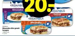 Lidl Moussaka eller græsk lasagne tilbud