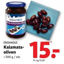 Lidl Kalamataoliven tilbud