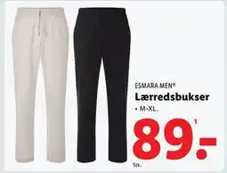 Lidl Lærredsbukser tilbud