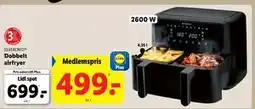 Lidl Dobbelt airfryer tilbud