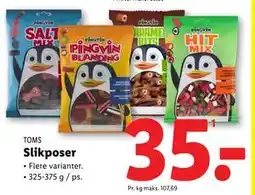 Lidl Slikposer tilbud
