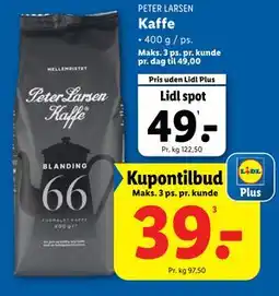 Lidl Kaffe tilbud
