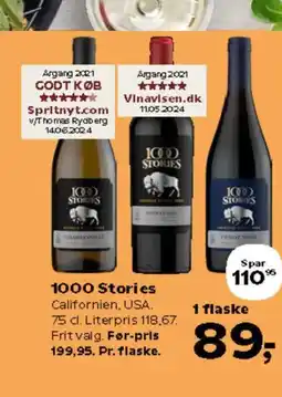 Kvickly 1000 Stories tilbud