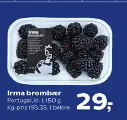 Kvickly Irma brombær tilbud