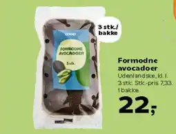 Kvickly Formodne avocadoer Udenlandske, kl. I. tilbud