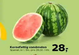 Kvickly Kernefattig vandmelon tilbud