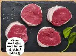 Kvickly Okse- medaljon med bacon tilbud