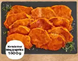 Kvickly Koteletter bbq/paprika tilbud