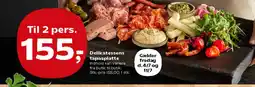 Kvickly Delikatessens tapasplatte tilbud