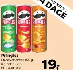 Kvickly Pringles tilbud