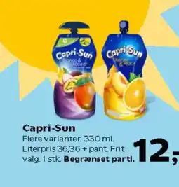Kvickly Capri-Sun tilbud