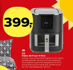 Kvickly Holm Airfryer 9 Ilter tilbud