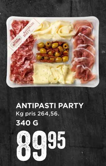 MENY Antipasti party tilbud