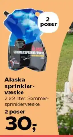 Kvickly Alaska sprinkler- væske tilbud