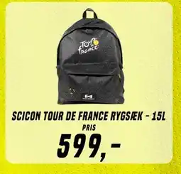 Børkop Cykler Scicon Tour de France Rygsæk - 15L tilbud