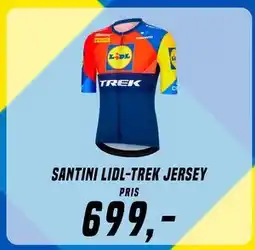 Børkop Cykler Santini Lidl-Trek jersey tilbud