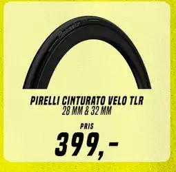 Børkop Cykler Pirelli Cinturato Velo TLR tilbud