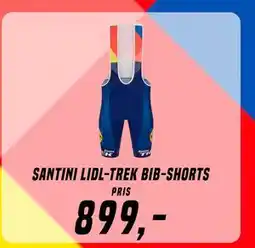 Børkop Cykler Santini Lidl-Trek Bib-shorts tilbud