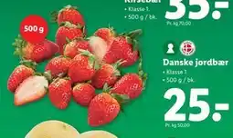 Lidl Danske jordbær tilbud