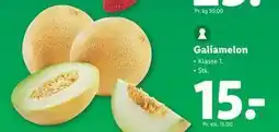 Lidl Galiamelon tilbud