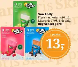 Dagli'Brugsen Sun Lolly tilbud