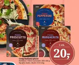 Dagli'Brugsen Coop Italiana pizza tilbud