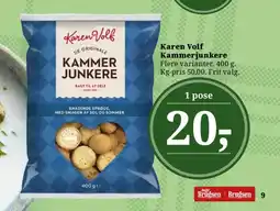 Dagli'Brugsen Karen Volf Kammerjunkere Flere varianter tilbud