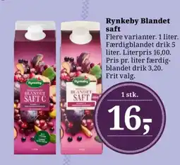 Dagli'Brugsen Rynkeby Blandet saft tilbud