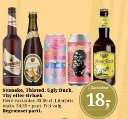 Dagli'Brugsen Svaneke, Thisted, Ugly Duck, Thy eller Ørbæk tilbud