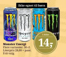 Dagli'Brugsen Monster Energi tilbud