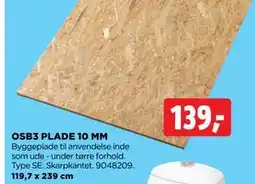 jem & fix OSB3 PLADE 10 MM tilbud