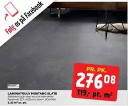 jem & fix LAMINATGULV MUSTANG SLATE tilbud