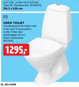 jem & fix CERA TOILET tilbud