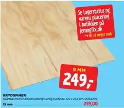 jem & fix KRYDSFINER tilbud