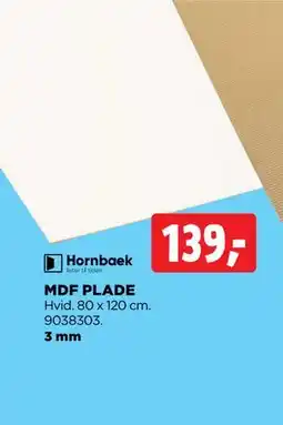 jem & fix MDF PLADE tilbud