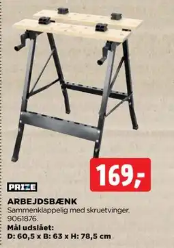 jem & fix ARBEJDSBÆNK tilbud