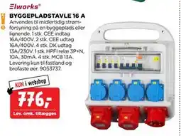 jem & fix BYGGEPLADSTAVLE 16 A tilbud