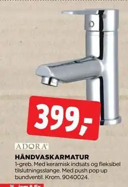 jem & fix HÅNDVASKARMATUR tilbud
