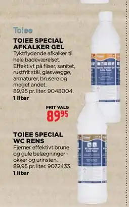 jem & fix TOIEE SPECIAL AFKALKER GEL tilbud