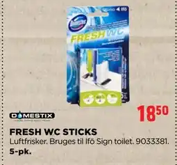 jem & fix FRESH WC STICKS tilbud