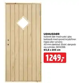 jem & fix UDHUSDØR tilbud