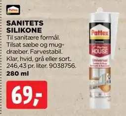 jem & fix SANITETS SILIKONE tilbud